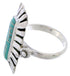 Southwest Turquoise And Silver Ring Size 8-1/2 EX42893